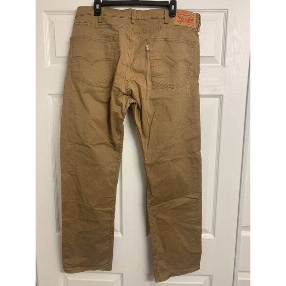 Levi Strauss Khaki 505 Jeans Size 38X32 - Picture 3 of 7